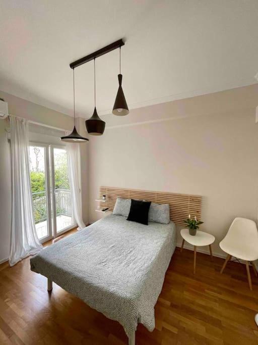 Kato Patisia Studio With Balcony Atena Exterior foto